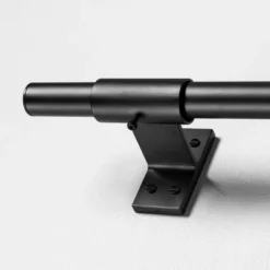 Steel Curtain Rod Matte Black - Hearth & Hand™ With Magnolia -Default Template 1 GUEST 516d66d5 ea02 445f b620 8fe825eac82e