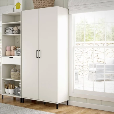 36" Vario 2 Door Wide Storage Cabinet White - Room & Joy 2 36" Vario 2 Door Wide Storage Cabinet White - Room & Joy - Image 2