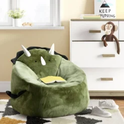 Dinosaur Kids' Bean Bag Chair - Pillowfort™