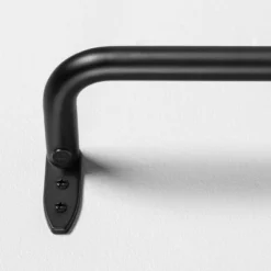 French Return Curtain Rod Matte Black - Hearth & Hand™ With Magnolia -Decor Home GUEST 5987b0dc 45b5 499b b3b8 5ff71a48bb8d