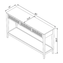 East Bluff Woven Drawer Console Table - Threshold™ Designed With Studio McGee 24 East Bluff Woven Drawer Console Table - Threshold™ Designed With Studio McGee -Default Template 1 GUEST 5fadeab1 5821 409f b35b 9dc3416e6dfc