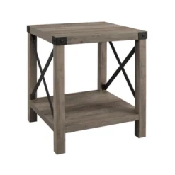 Sophie Rustic Industrial X Frame Side Table - Saracina Home -Default Template 1 GUEST 62a6dec9 fa5b 4702 9a54 9992d1cdb652