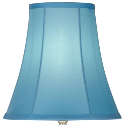 360 Lighting Bohemian Country Cottage Accent Table Lamp 21" High Teal Blue Stacked Glass For Bedroom Living Room Bedside Nightstand Office Kids Family 2 360 Lighting Bohemian Country Cottage Accent Table Lamp 21" High Teal Blue Stacked Glass For Bedroom Living Room Bedside Nightstand Office Kids Family - Image 2