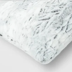 Tipped Snow Leopard Faux Fur Square Throw Pillow - Threshold™ 7 Tipped Snow Leopard Faux Fur Square Throw Pillow - Threshold™ -Default Template 1 GUEST 668d17e8 01a5 40e8 86ab 0b7c616c19dd