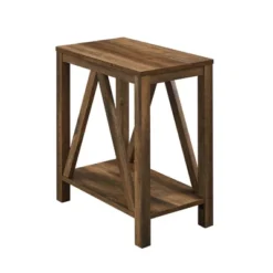 Taylen A Frame Farmhouse Open Storage Side Table - Saracina Home -Default Template 1 GUEST 66db052e a2e0 4050 96f6 499d622071f8