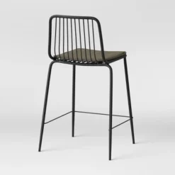 Set Of 2 Sodra Rounded Seat Wire Counter Height Barstool Black - Threshold™ 8 Set Of 2 Sodra Rounded Seat Wire Counter Height Barstool Black - Threshold™ -Decor Home GUEST 6b7f294e b01b 43f7 ab3c d0ae1779d18d