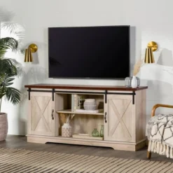Modern Transitional Sliding Barndoor TV Stand For TVs Up To 65"- Saracina Home 35 Modern Transitional Sliding Barndoor TV Stand For TVs Up To 65"- Saracina Home -Default Template 1 GUEST 6cfa14d3 36c0 4768 9784 c3a77c7e184f