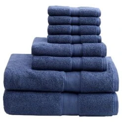 8pc Cotton Bath Towel Set -Default Template 1 GUEST 6ff932bd 269a 46c2 b905 14e7009b273c