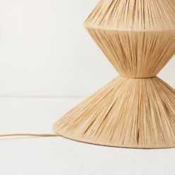 Faux Raffia Floor Lamp Brown (Includes LED Light Bulb) - Opalhouse™ Designed With Jungalow -Default Template 1 GUEST 722eef02 bd1a 4345 bc17 2300537469fc