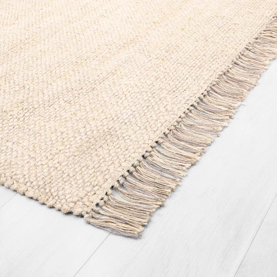 Bleached Jute Fringe Rug - Hearth & Hand™ With Magnolia 1 Bleached Jute Fringe Rug - Hearth & Hand™ With Magnolia
