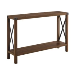 Sophie Rustic Industrial X Frame Entry Table - Saracina Home 24 Sophie Rustic Industrial X Frame Entry Table - Saracina Home -Default Template 1 GUEST 769a81ac 9145 453b 9993 f274c3bd154a