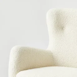 Kessler Wingback Faux Sherling Accent Chair Cream - Threshold™ Designed With Studio McGee 10 Kessler Wingback Faux Sherling Accent Chair Cream - Threshold™ Designed With Studio McGee -Decor Home GUEST 7afd3ca0 bd77 4f56 b8a2 52a4372c3939