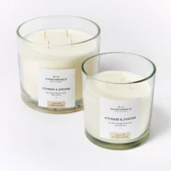 Clear Glass Cypress & Juniper Candle White - Threshold™ Designed With Studio McGee -Default Template 1 GUEST 7d898c39 8a13 4ddb bd04 1def94ae2a46