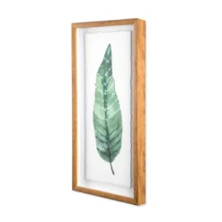 (Set Of 3) 28"x12" Framed Leaves Decorative Wall Art White - Threshold™ -Default Template 1 GUEST 8176423f 41b8 4092 bb29 d3a72d0feae8