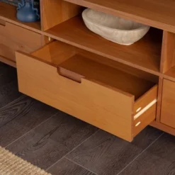 Cara 3 Drawer Mid-Century Modern 3 Drawer TV Stand For TVs Up To 80" - Saracina Home 18 Cara 3 Drawer Mid-Century Modern 3 Drawer TV Stand For TVs Up To 80" - Saracina Home -Default Template 1 GUEST 8201f05f 5099 4fe4 a629 d34231b717fb