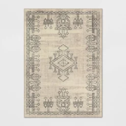Hancock Distressed Center Motif Rug Beige - Threshold™ -Default Template 1 GUEST 83a3285f 266c 4fe0 977c ecd0bb0848d3