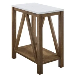 Taylen A Frame Farmhouse Open Storage Side Table - Saracina Home -Default Template 1 GUEST 8a56e050 18a3 4e19 8714 e5ed52064b38