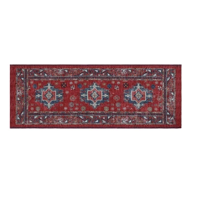 Vintage Persian Medallion Kitchen Rug Red - Threshold™ 5 Vintage Persian Medallion Kitchen Rug Red - Threshold™ - Image 5