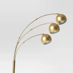Span 3-Head Metal Globe Floor Lamp Brass - Threshold™ -Default Template 1 GUEST 8e157d15 c278 49ac 9708 273e760dcead