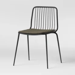 Set Of 2 Sodra Rounded Seat Wire Dining Chair Black - Threshold™ -Default Template 1 GUEST 8effce97 e2dc 4fb7 9099 59ec57f76588