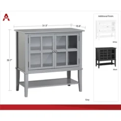 Durham 2 Door Storage Cabinet - Room & Joy -Default Template 1 GUEST 9091c0de 5005 4e42 9aeb e3059ab96d7b
