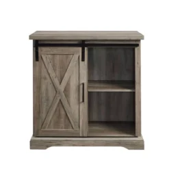 Tertia Industrial Accent Cabinet With Sliding X Barn Door - Saracina Home -Default Template 1 GUEST 90ae8321 8453 41ff bc8b 20b43723ac4e