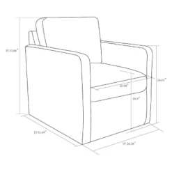 Pinetops Swivel Base Accent Chair - Threshold™ -Default Template 1 GUEST 9122e1e1 4b4a 4722 a4d8 a5610912f064