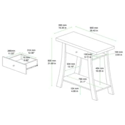 Herman Wood 1 Drawer Console Table - Baxton Studio 19 Herman Wood 1 Drawer Console Table - Baxton Studio -Default Template 1 GUEST 91487baa 477a 4060 b07b a866298dd7d6