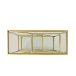 Kokesh Modern Glam Tempered Glass 3 Shelf Asymmetrical Bookcase Gold - Christopher Knight Home -Default Template 1 GUEST 91617d1f b48c 4a5c 8204 aa965eb572df