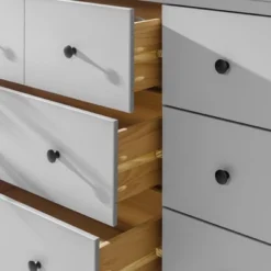 Stiva Classic Mid-Century Modern Horizontal 6 Drawer Dresser - Saracina Home -Default Template 1 GUEST 91898bd5 b026 4577 881c aaf75dec2792