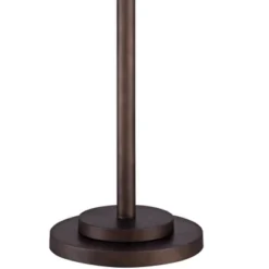 Possini Euro Design Garth Modern Floor Lamp Standing 63 1/2" Tall Oil Rubbed Bronze Burlap Fabric Drum Shade For Living Room Bedroom Office House Home -Default Template 1 GUEST 91a0537e e9a3 4be4 ac08 c325a14b911a