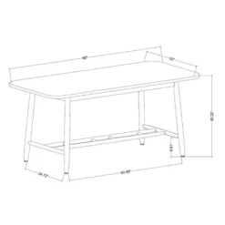 Shaker Dining Table - Natural - Hearth & Hand™ With Magnolia -Decor Home GUEST 9464db63 6fbb 4d64 91f7 7d79e13f5a9e
