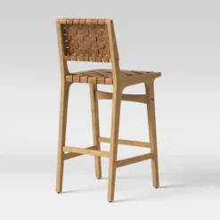 Ceylon Woven And Wood Barstool - Threshold™ -Default Template 1 GUEST 97729f57 2dc0 4c9f 9157 318e2db4fc8f
