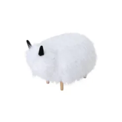 Levi Furry Yak Ottoman - Christopher Knight Home -Default Template 1 GUEST 97bbea4f 6767 4a25 8bcd 85eb88da3f12