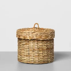 Woven Bath Storage Canister Beige - Hearth & Hand™ With Magnolia -Default Template 1 GUEST 9962dbc5 a85b 48b2 a6bc b2683b4ff110