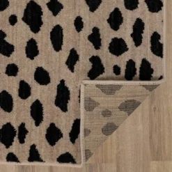 Daffodil Leopard Print Woven Rug - Threshold™ -Decor Home GUEST 997151bc cc57 4950 b2c3 e8f967f38881