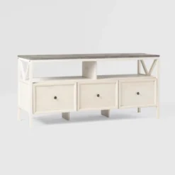 Farmhouse 3 Drawer Wood TV Stand For TVs Up To 65" - Saracina Home 37 Farmhouse 3 Drawer Wood TV Stand For TVs Up To 65" - Saracina Home -Default Template 1 GUEST 9c05f01d 83d8 411e ae5d 3185861747c7