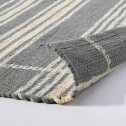 Wool Blend Variegated Stripe Area Rug Dark Gray - Hearth & Hand™ With Magnolia -Default Template 1 GUEST 9dd02d18 6d5e 42bb a6fd 2ce15248043f
