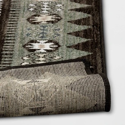 Buttercup Diamond Vintage Persian Woven Rug - Opalhouse 3 Buttercup Diamond Vintage Persian Woven Rug - Opalhouse - Image 3