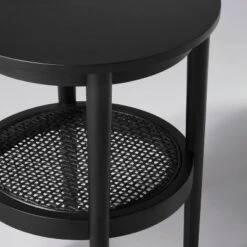 Wood & Cane Round Accent Side Table - Hearth & Hand™ With Magnolia -Default Template 1 GUEST a287ad8b 1eca 4b89 bea4 098554898f62