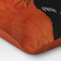 Fierce Cat Applique Cotton Velvet Square Halloween Throw Pillow - Threshold™ 7 Fierce Cat Applique Cotton Velvet Square Halloween Throw Pillow - Threshold™ -Default Template 1 GUEST a42b8619 8be8 49c8 b26e d8937eea5670