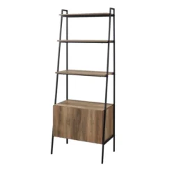 72" Open Shelf And Closed Storage Cabinet Ladder Bookcase - Saracina Home 20 72" Open Shelf And Closed Storage Cabinet Ladder Bookcase - Saracina Home -Decor Home GUEST a549211b d335 42ba adc5 7d826ec271f5