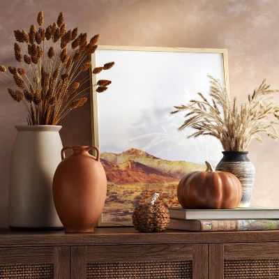 Grass Arrangement In Ceramic Pot Black - Threshold™ 1 Grass Arrangement In Ceramic Pot Black - Threshold™