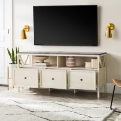 Farmhouse 3 Drawer Wood TV Stand For TVs Up To 65" - Saracina Home 30 Farmhouse 3 Drawer Wood TV Stand For TVs Up To 65" - Saracina Home -Default Template 1 GUEST acf328b1 4981 4fb4 9c99 669678336b76