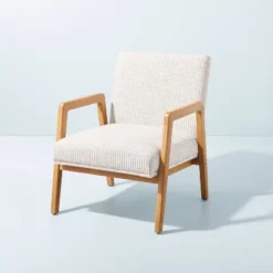 Upholstered Wood Framed Accent Arm Chair - Hearth & Hand™ With Magnolia -Default Template 1 GUEST af5b8d5d 4da7 4bc1 b0d6 8a338795b23d