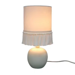 Small Table Lamp With Fringe Shade Off-White (Includes LED Light Bulb) - Opalhouse™ Designed With Jungalow™ -Default Template 1 GUEST b032319a c7f7 464d ab2a a2536f5698f3