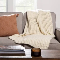 Chunky Knit Reversible Throw Blanket - Threshold™ -Default Template 1 GUEST b04cf30c e385 47a6 b25b 6cea8b96bae5