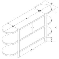 32" Portola Hills 3 Shelf Horizontal Bookcase - Threshold™ Designed With Studio McGee 16 32" Portola Hills 3 Shelf Horizontal Bookcase - Threshold™ Designed With Studio McGee -Default Template 1 GUEST b29322d3 efb6 44c0 a459 930a88eaa026