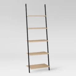 72" Loring 5 Shelf Leaning Bookshelf - Threshold™ -Default Template 1 GUEST b2f506da fcdc 4735 b10b d49aa58dbbd8