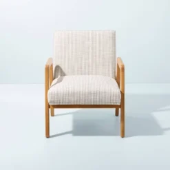 Upholstered Wood Framed Accent Arm Chair - Hearth & Hand™ With Magnolia -Default Template 1 GUEST b5a972b4 002f 4814 8919 c0ae4525069d